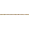 24" 14k Yellow Gold 1mm Carded Singapore Chain Necklace