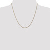 20" 14k Yellow Gold .95 mm Carded Cable Rope Chain Necklace