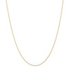 20" 14k Yellow Gold .95 mm Carded Cable Rope Chain Necklace