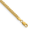 7" 14k Yellow Gold 5mm Solid Miami Cuban Chain Bracelet