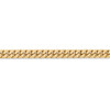 7" 14k Yellow Gold 5mm Solid Miami Cuban Chain Bracelet