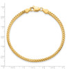 8" 14k Yellow Gold 2.5mm Franco Chain Bracelet