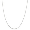 16" Sterling Silver 1mm Cable Chain Necklace with Spring Ring Clasp