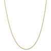 30" 14k Yellow Gold 1.50mm Regular Rope Chain Necklace