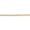 16" 14k Yellow Gold 2.75mm Diamond-cut Rope with Lobster Clasp Chain Necklace