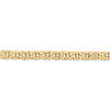 18" 14k Yellow Gold 5.5mm Semi-Solid Anchor Chain Necklace