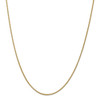 16" 14k Yellow Gold 1.55mm Semi-Solid Wheat Chain Necklace