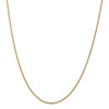18" 14k Yellow Gold 1.55mm Semi-Solid Wheat Chain Necklace