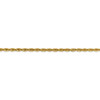 16" 14k Yellow Goldy 3.0mm Semi-Solid Rope Chain Necklace