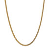 18" 14k Yellow Gold 3.7mm Semi-Solid Franco Chain Necklace