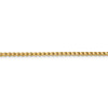 20" 14k Yellow Gold 2.45mm Semi-Solid Round Box Chain Necklace