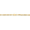 20" 14k Yellow Gold 2.75mm Lightweight Singapore Chain Necklace