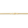 24" 14k Yellow Gold 2mm Semi-Solid Wheat Chain Necklace