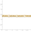 16" 14k Yellow Gold 5.75mm Semi-Solid Figaro Chain Necklace