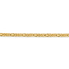 24" 14k Yellow Gold 3.25mm Byzantine Chain Necklace