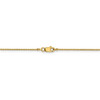 24" 14k Yellow Gold .95mm Box Chain Necklace
