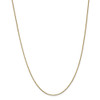 14" 14k Yellow Gold 1mm Box Chain Necklace