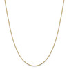 30" 14k Yellow Gold 1.05mm Box Chain Necklace