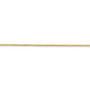 24" 14k Yellow Gold 1.3mm Box Chain Necklace