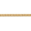 20" 14k Yellow Gold 5mm Solid Miami Cuban Chain Necklace