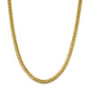 26" 14k Yellow Gold 6.25mm Solid Miami Cuban Chain Necklace