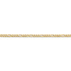 20" 14k Yellow Gold 2.25mm Flat Figaro Chain Necklace