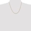 20" 14k Yellow Gold .9mm Franco Chain Necklace