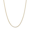 18" 14k Yellow Gold 1mm Franco Chain Necklace