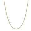 20" 14k Yellow Gold 1mm Franco Chain Necklace