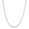 16" 14k Yellow Gold 1.4mm Franco Chain Necklace