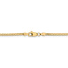 30" 14k Yellow Gold 2mm Franco Chain Necklace