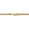20" 14k Yellow Gold 2.3mm Franco Chain Necklace
