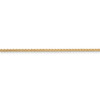 7" 14k Yellow Gold 1.8mm Flat Wheat Chain Bracelet