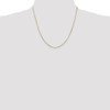 20" 14k Yellow Gold 1.0mm Octagonal Snake Chain Necklace