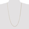 30" 14k Yellow Gold 1.0mm Octagonal Snake Chain Necklace