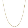 30" 14k Yellow Gold 1.0mm Octagonal Snake Chain Necklace