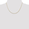 18" 14k Yellow Gold 1.4mm Octagonal Snake Chain Necklace
