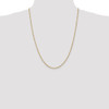 24" 14k Yellow Gold 1.70mm Singapore Chain Necklace