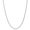 20" 14k White Gold 1.65mm Spiga Chain Necklace