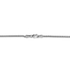 30" 14k White Gold 1.65mm Spiga Chain Necklace