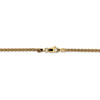 18" 14k Yellow Gold 2mm Spiga Chain Necklace