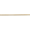16" 14k Yellow Gold 2.2mm Forzantine Cable Chain Necklace