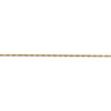 20" 14k Yellow Gold 1mm Singapore Chain Necklace