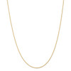 18" 14k Yellow Gold 1.1mm Baby Rope Chain Necklace