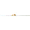 20" 14k Yellow Gold 1.1mm Baby Rope Chain Necklace