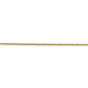 24" 14k Yellow Gold 1.1mm Baby Rope Chain Necklace