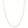 24" 14k Yellow Gold 1.1mm Baby Rope Chain Necklace