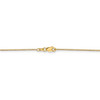 18" 14k Yellow Gold .9mm Cable with Lobster Clasp Chain Necklace