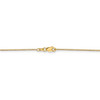 20" 14k Yellow Gold .9mm Cable with Lobster Clasp Chain Necklace
