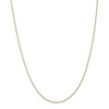 24" 14k Yellow Gold .9mm Cable with Lobster Clasp Chain Necklace